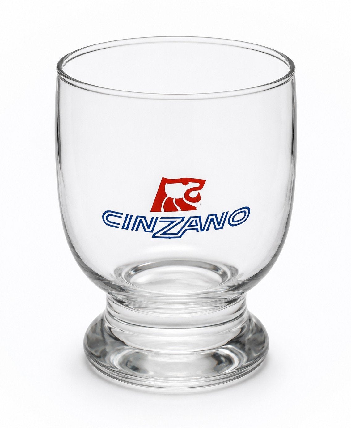 Vintage Cinzano aperitiefglas – oud leeuwenlogo, Verzamelen, Ophalen of Verzenden