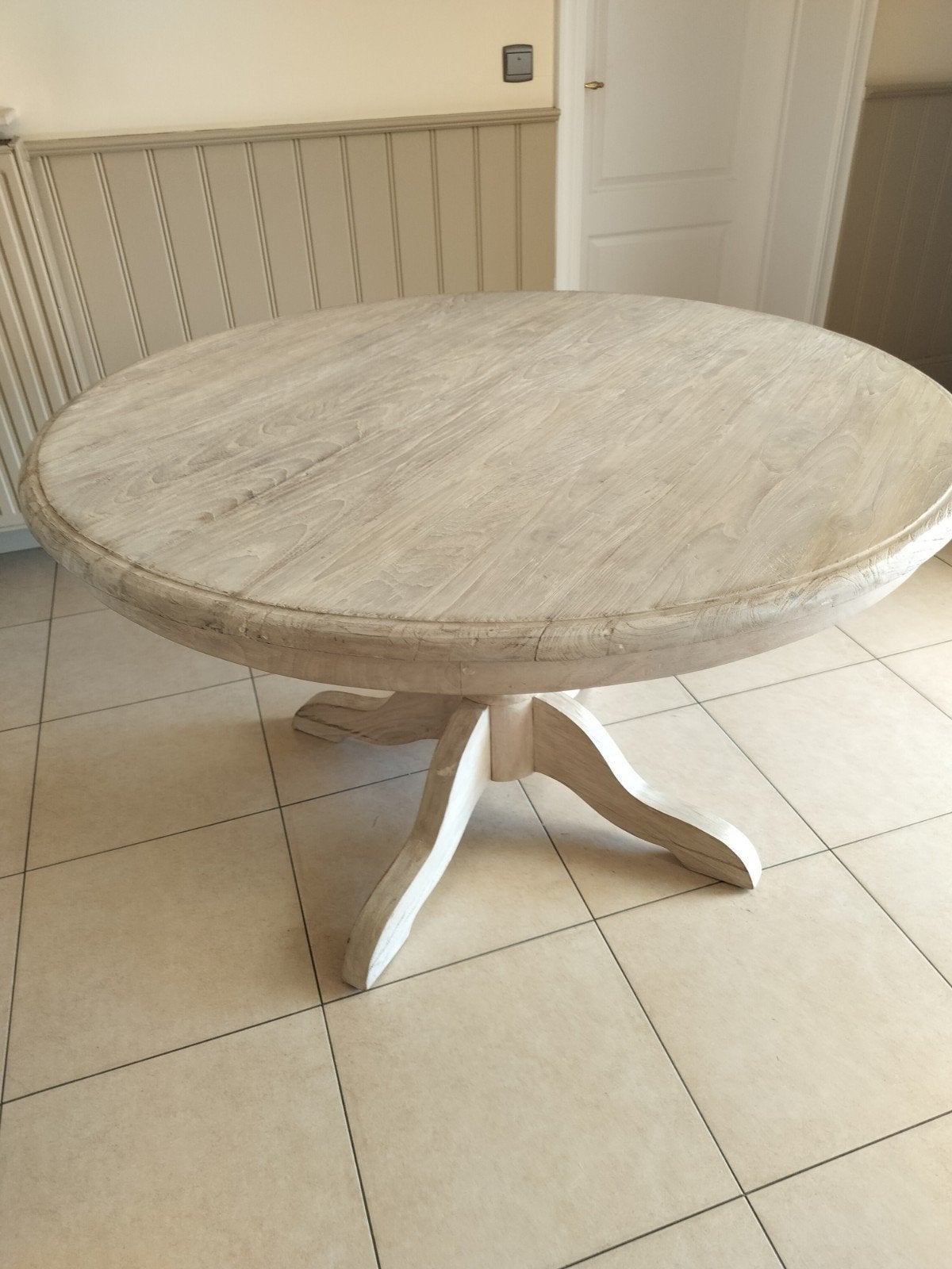 Ronde tafel, Ophalen