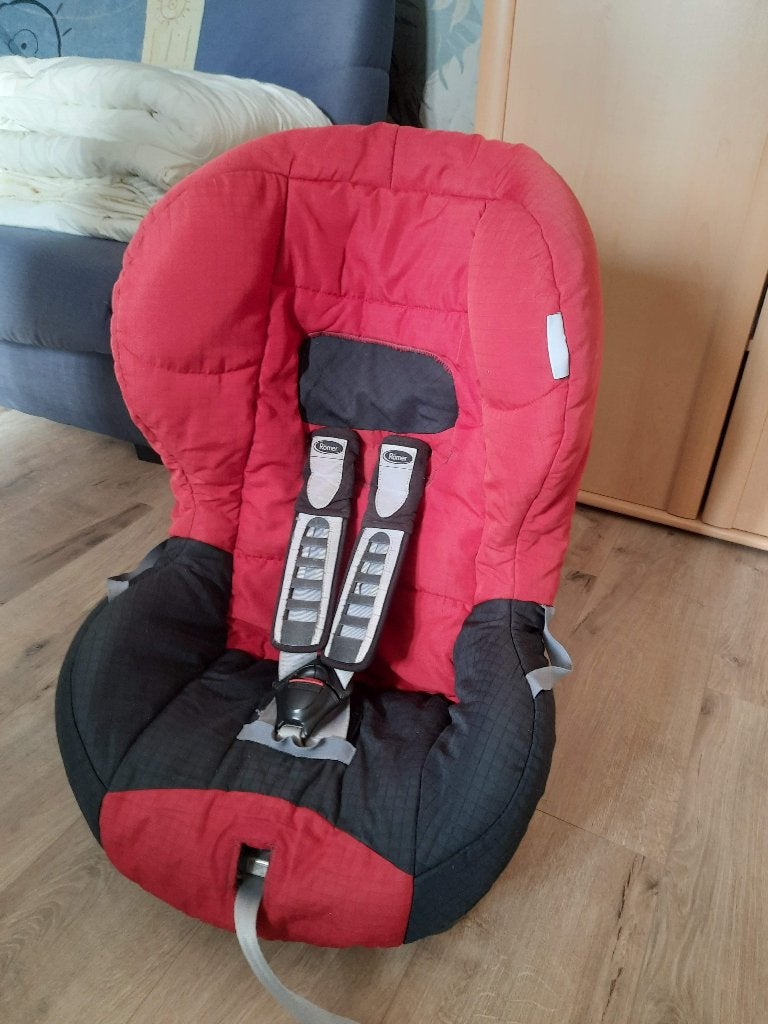 Britax Römer King autostoel groep 1 (9-18 kg), rood/zwart, Kinderen en Baby's, Ophalen, Romer, Verstelbare rugleuning, 9 t/m 18 kg