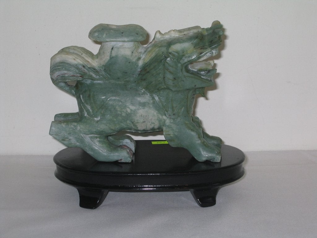 Statue BIXIE/PIXIU - 598, Antiquités & Art, Art | Art non-occidental, Or, Enlèvement, Sculpture, Sculpté