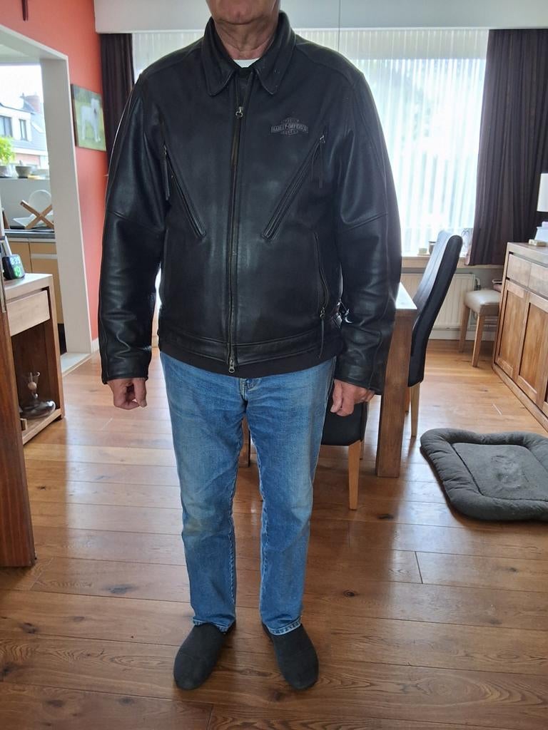 Originele Harley vest, Motoren, Ophalen, Harley-Davidson, Heren, Jas | leer