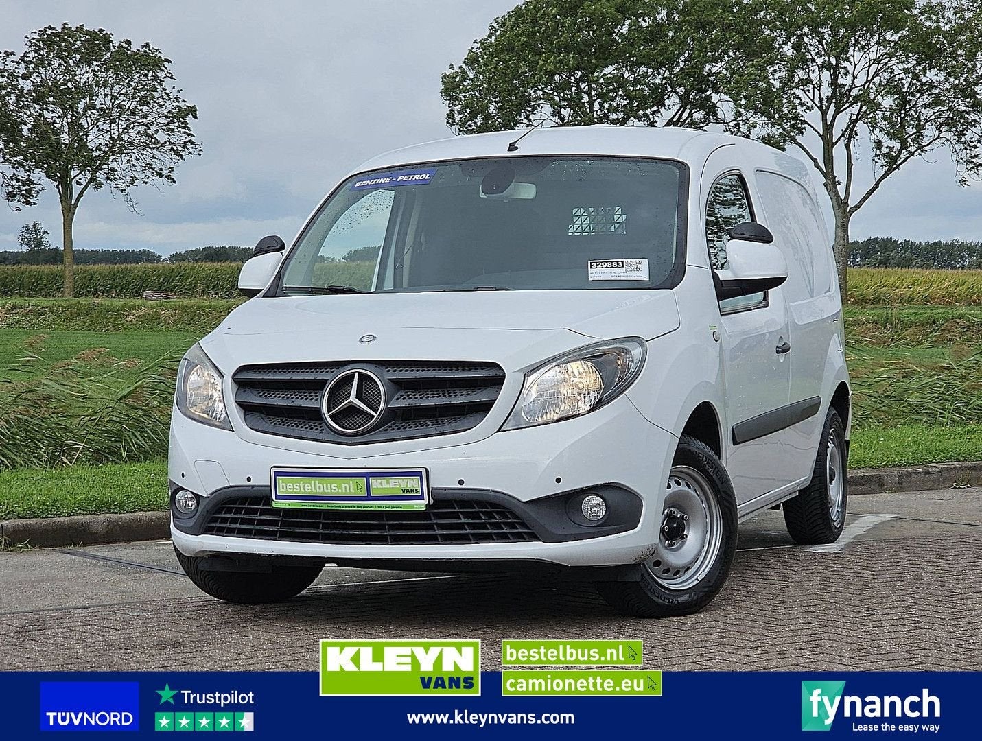 Mercedes-Benz CITAN 112 benzine ac, Wit, Mercedes-Benz, Bedrijf, Cruise Control