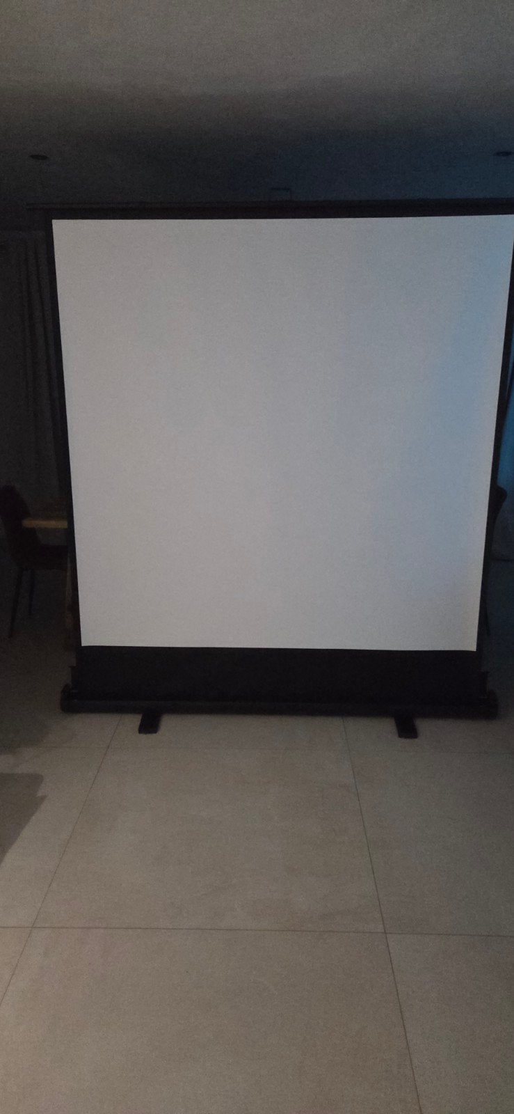 écran de vidéoprojecteur portable noir, TV, Hi-fi & Vidéo, Écrans de projection, Enlèvement