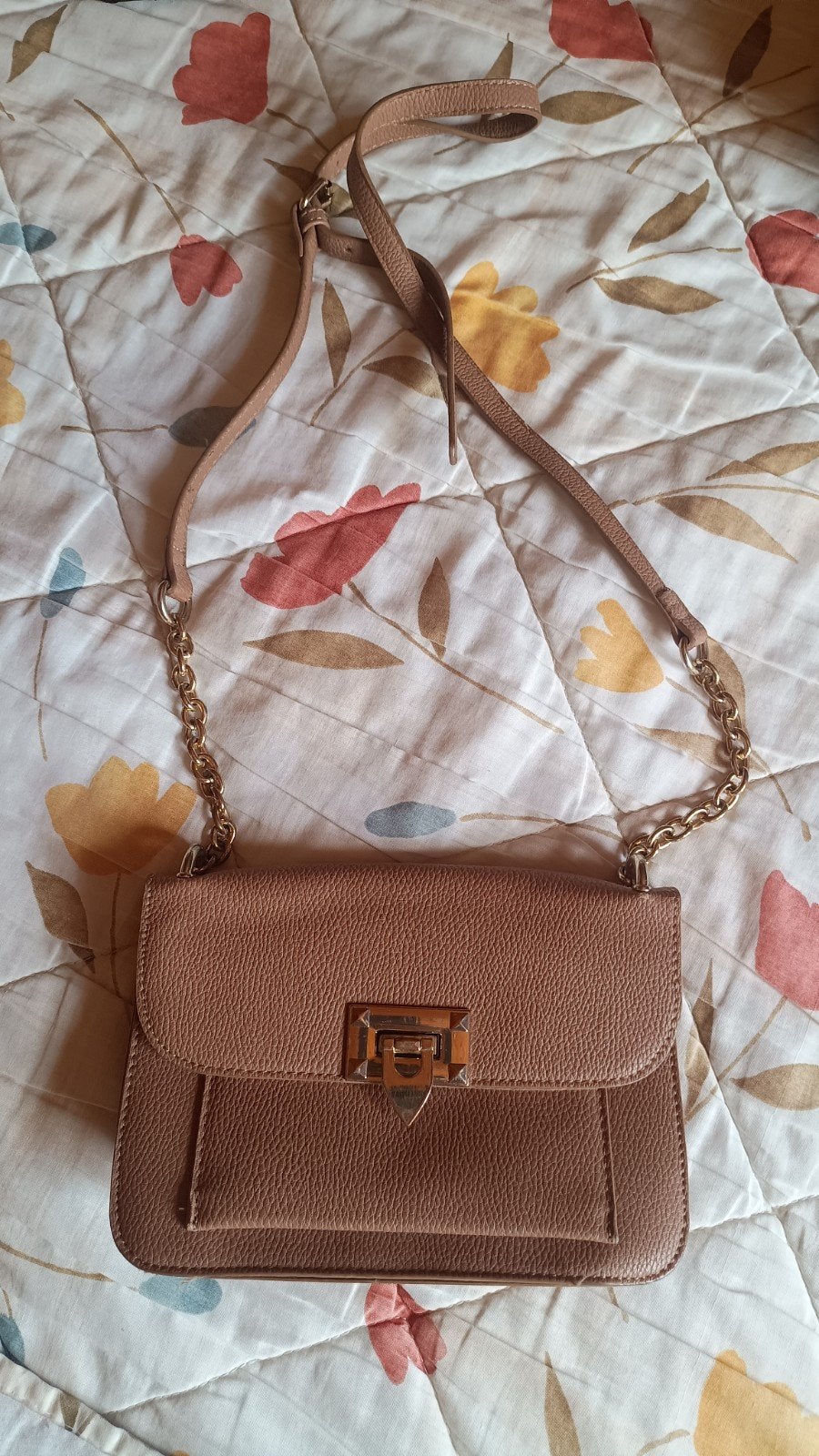 Handtas Springfield, Ophalen, Gebruikt, Bruin, Handtas