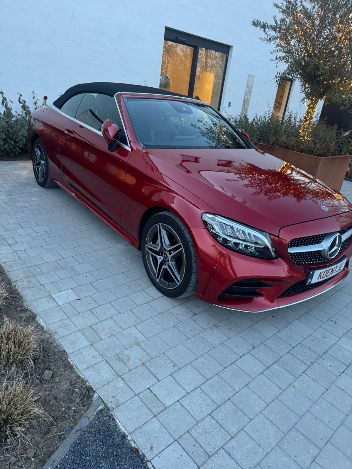 Mercedes cabriolet amg   C klasse, Auto's, Mercedes-Benz, Achterwielaandrijving, Euro 6, Cabriolet, Leder