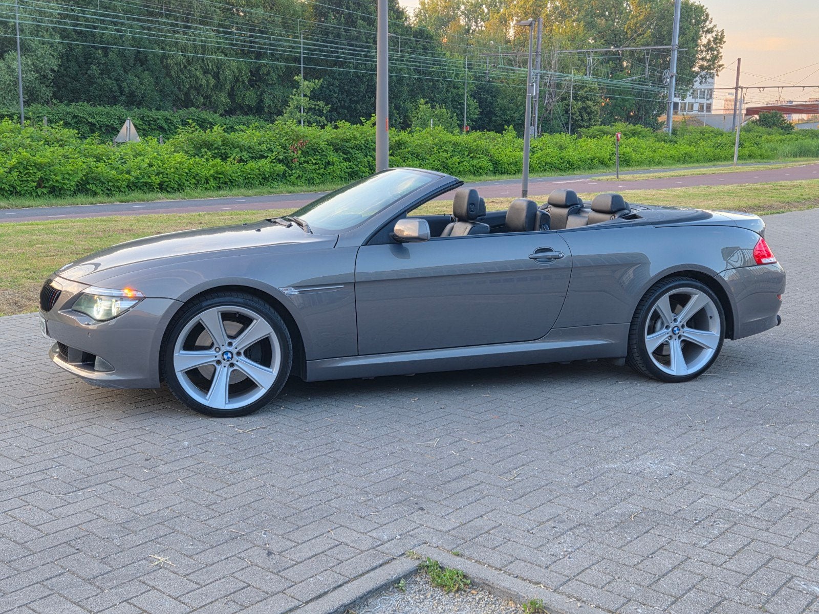 BMW 635D //CABRIO//  DIESEL, Automaat, 4 zetels, Achterwielaandrijving, Zwart