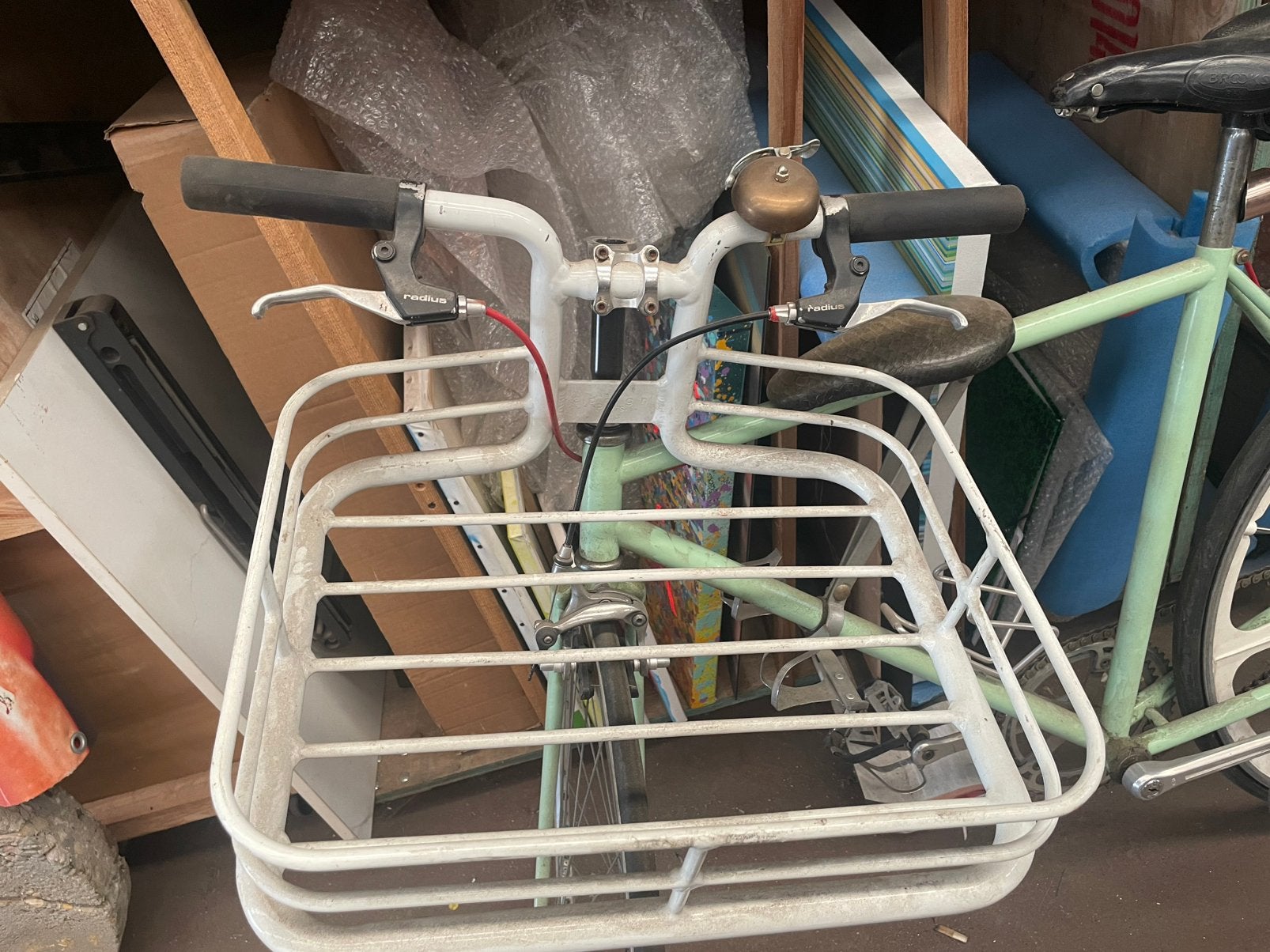 Stuur met bagage drager - racefiets, Ophalen, Gebruikt