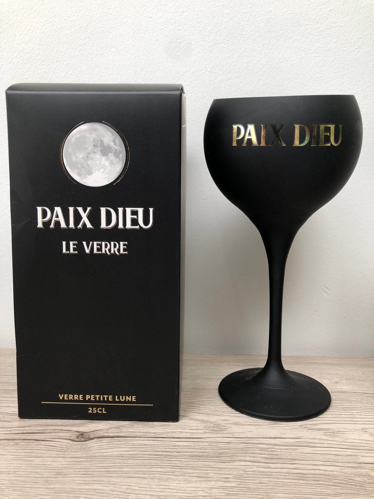 Paix Dieu glas 25CL black edition, Ophalen of Verzenden, Nieuw, Overige typen