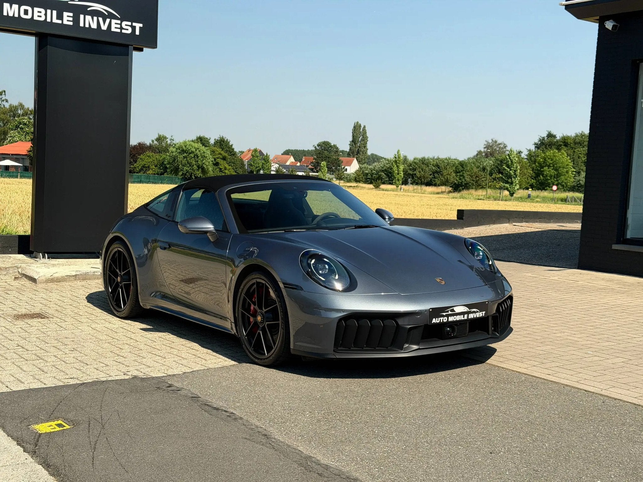 Porsche 911 992.2 Carrera 4 Targa GTS PDK 0483/47.20.60, Autos, Porsche, Achat, Carnet d'entretien, Noir, 2 portes