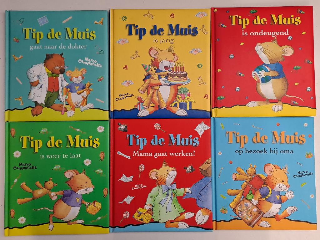 Tip de Muis - Marco Campanella, Livres, Livres pour enfants | 4 ans et plus, Utilisé, Enlèvement ou Envoi