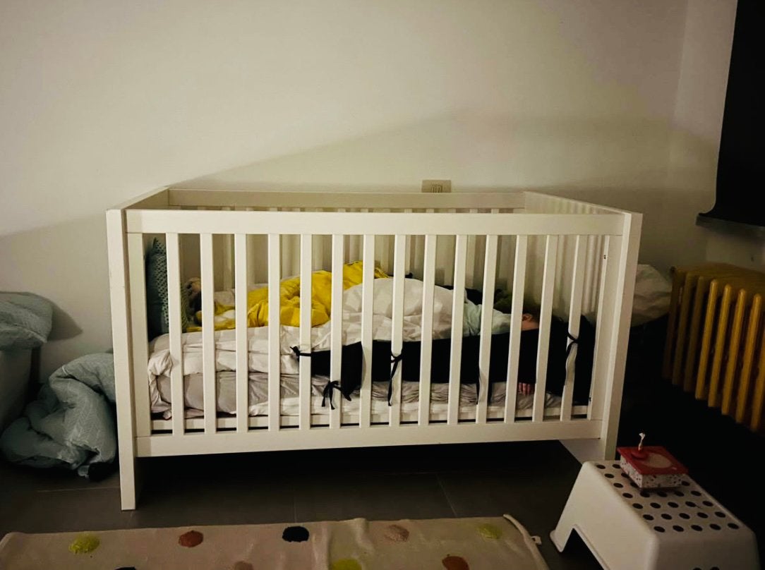 Baby- en peuterbed 70cm op 140cm, Enlèvement, Comme neuf, Garçon ou Fille