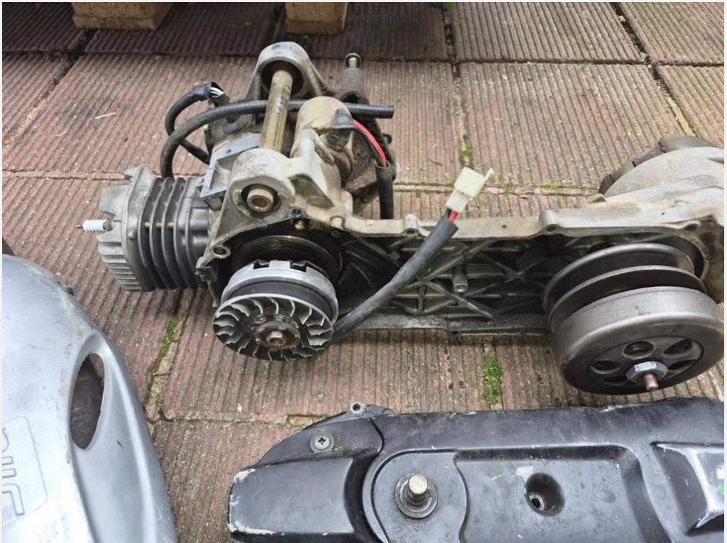 motor neco gpx 50 2-takt + onderdelen, Ophalen, Blok
