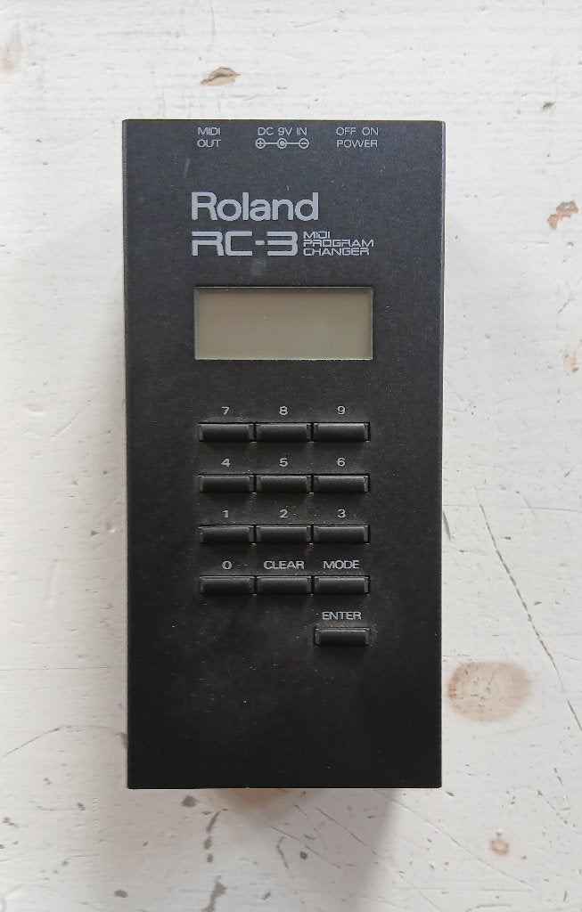 Roland RC-3 - Midi Program Changer, Muziek en Instrumenten, Ophalen, Gebruikt