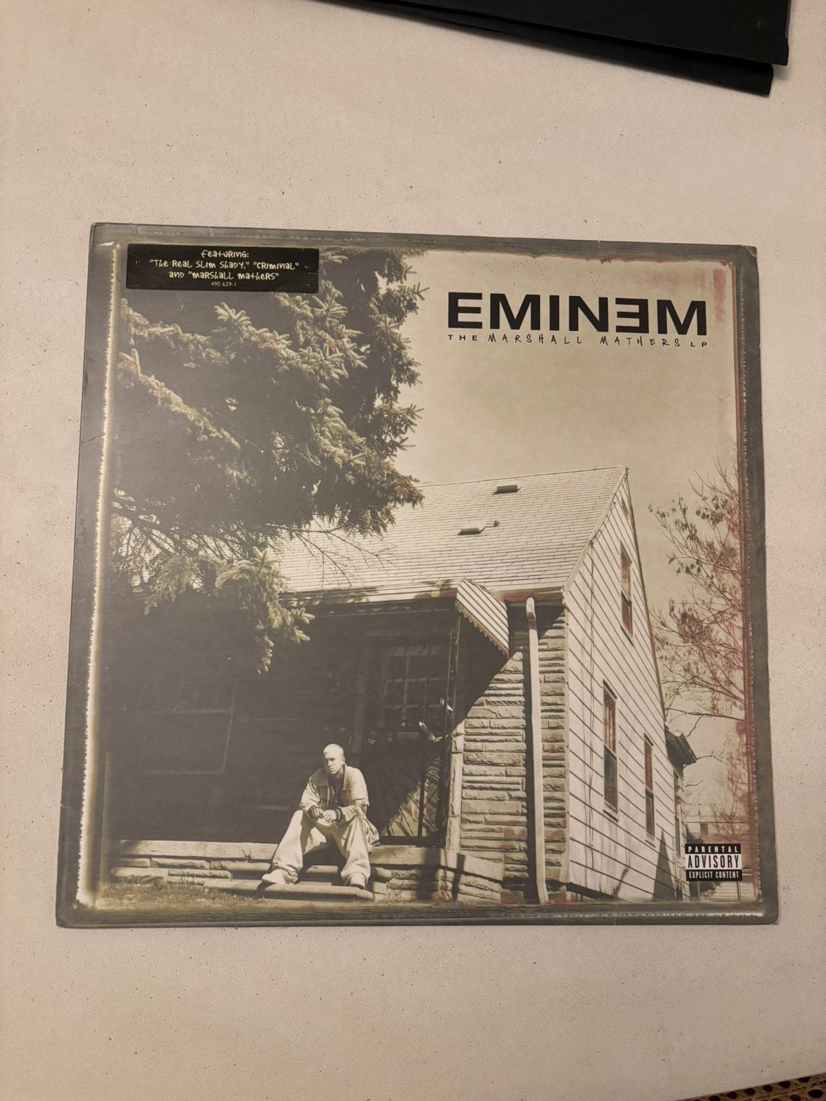 Lp 2000 eu eminem - marshall mathers lp origineel vg+, Ophalen of Verzenden, Zo goed als nieuw, LP