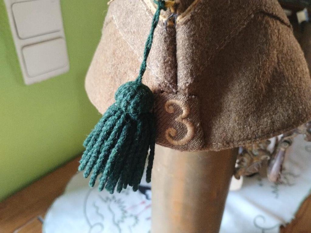 calot 3 e chasseur a pied  m15, Collections, Enlèvement ou Envoi, Armée de terre, Casque ou Béret
