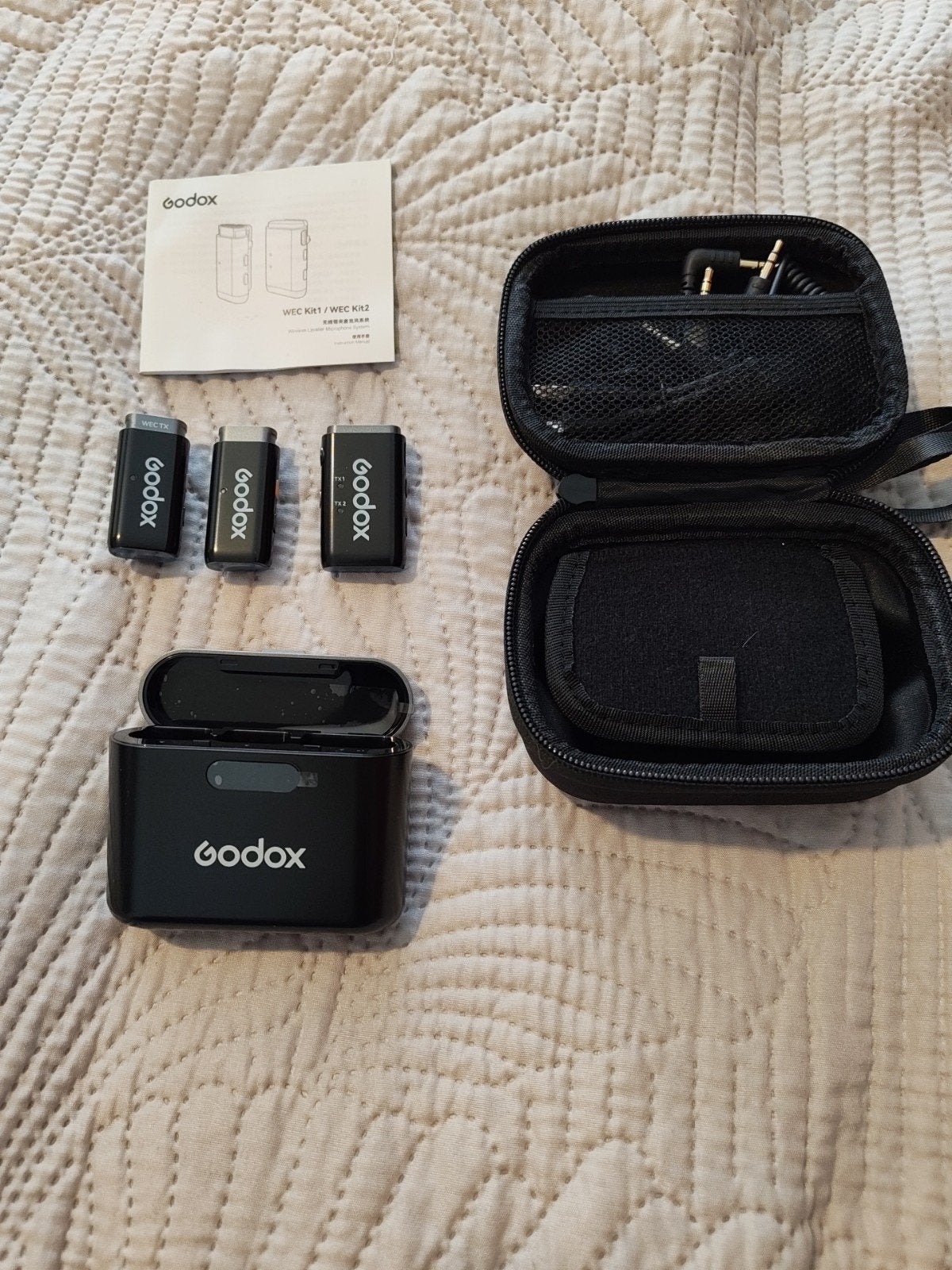 Draadloze microfoons godox nieuw, Ophalen of Verzenden