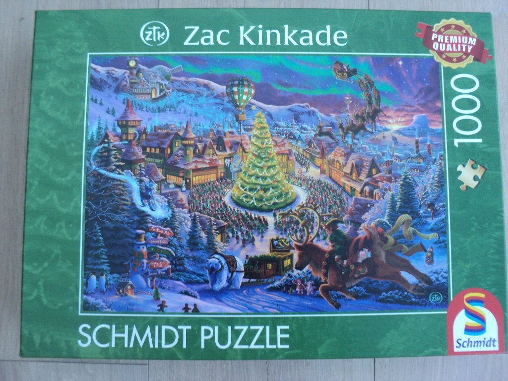 Puzzle Schmidt --- 1000 pièces, Enlèvement ou Envoi, 500 à 1500 pièces, Comme neuf, Puzzle
