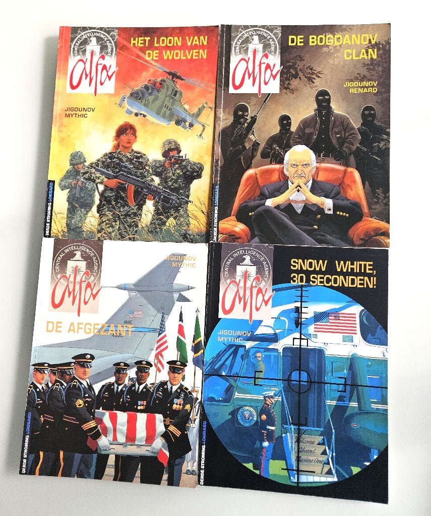 strips : Largo Winch, Trigie , Alfa, Boeken, Ophalen of Verzenden