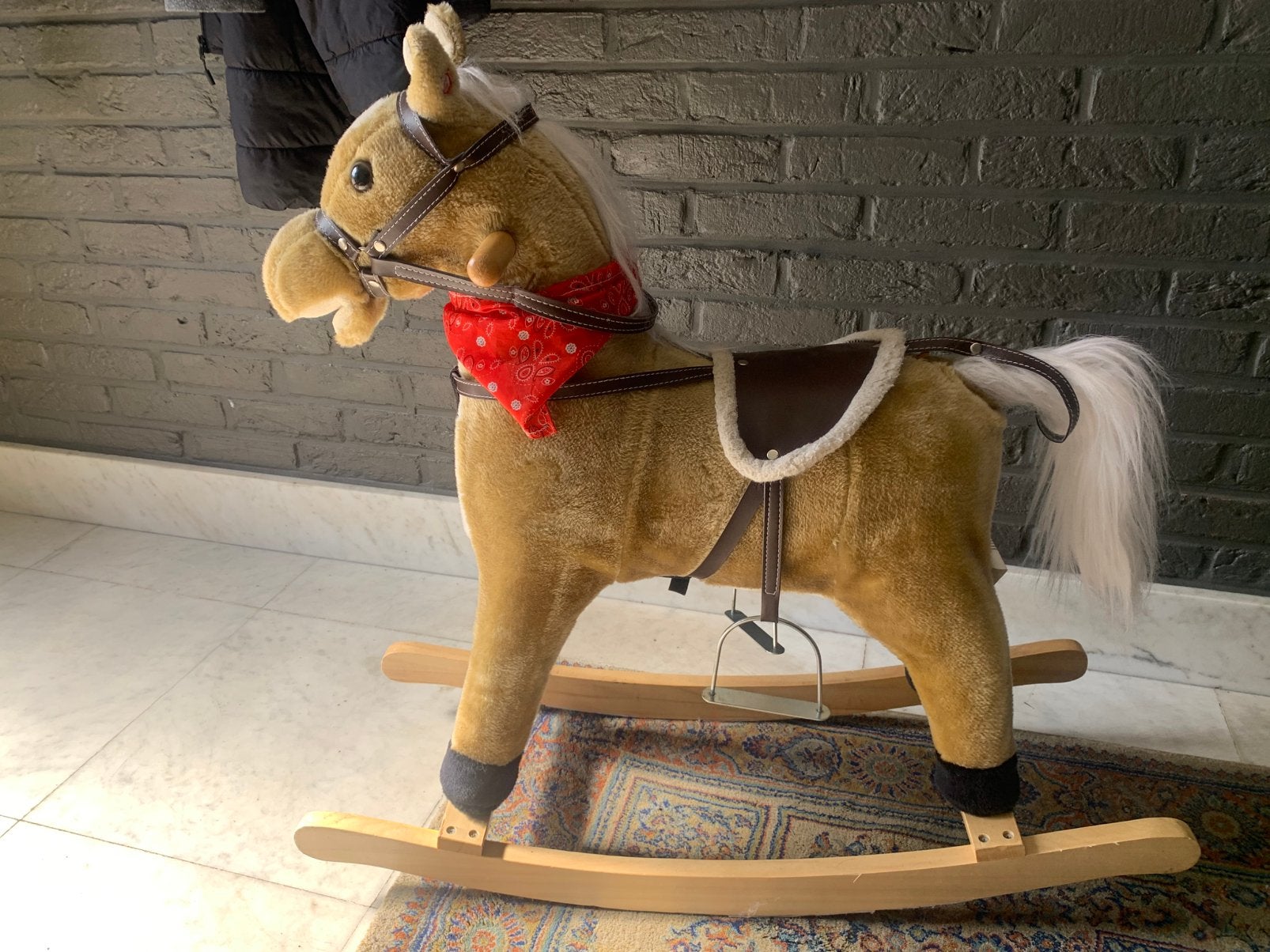 Interactief hobbypaard met geluid& beweging – Werkt perfect!, Kinderen en Baby's, Ophalen, Paard, Interactief