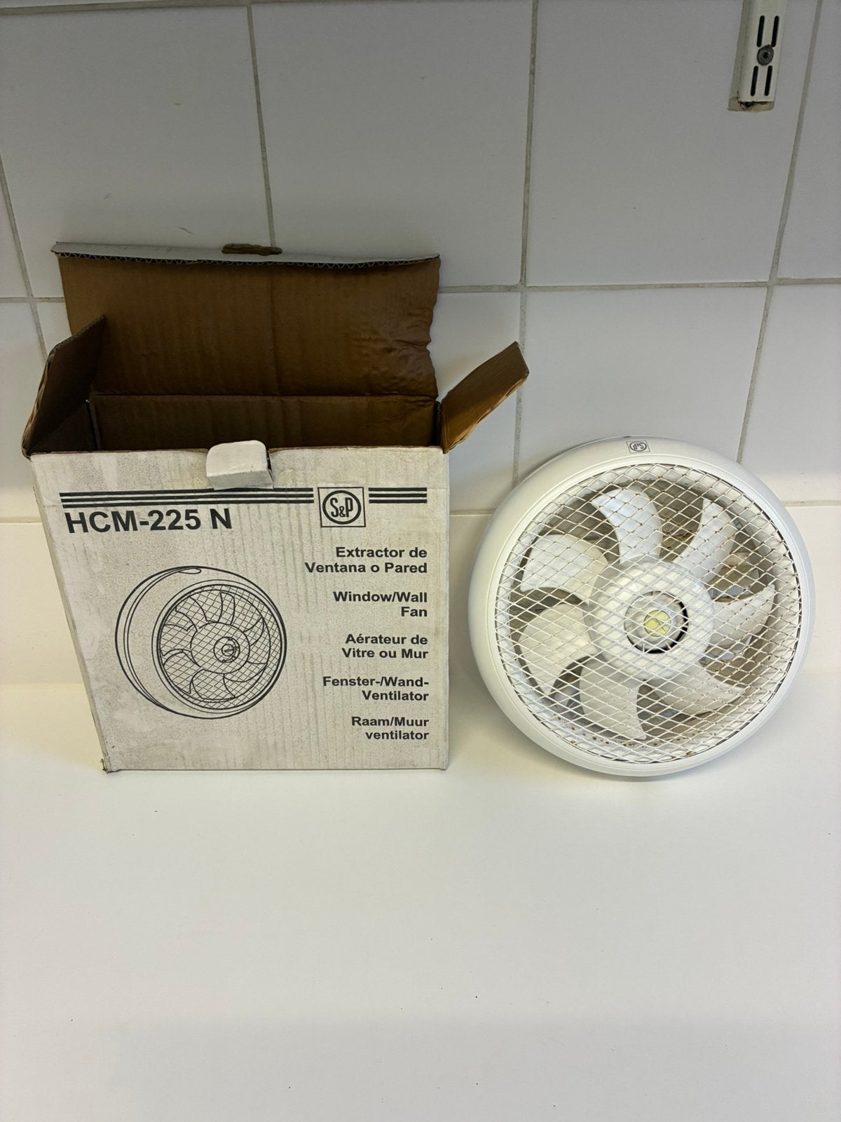 Raam muur ventilator, Ophalen, Minder dan 60 m³, Ventileren, Nieuw