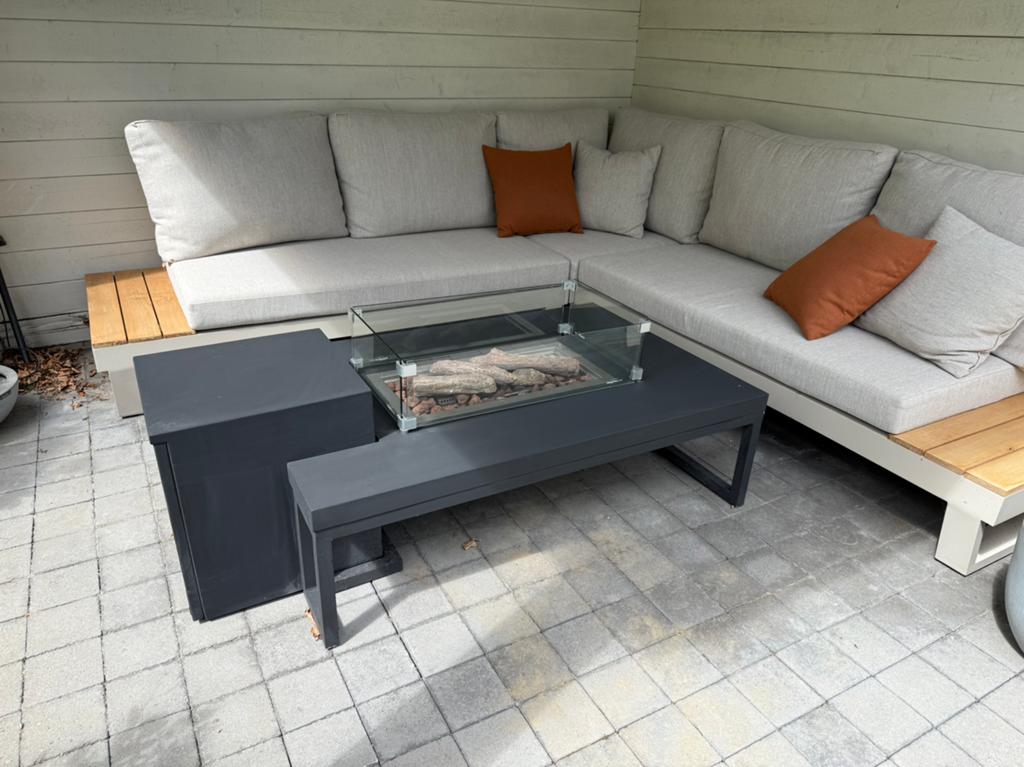Vuurtafel, Tuin en Terras, Vuurtafels, Ophalen, Gebruikt