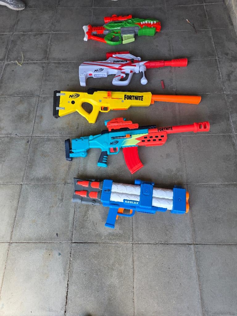 Arme nerf, Enlèvement, Utilisé