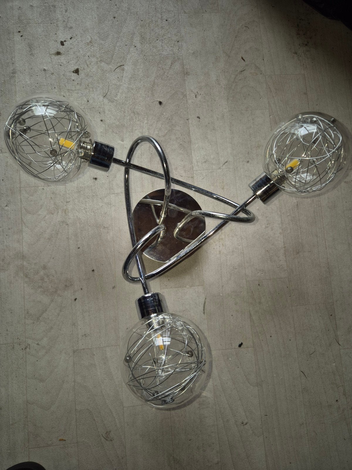 lamp armatuur, Ophalen