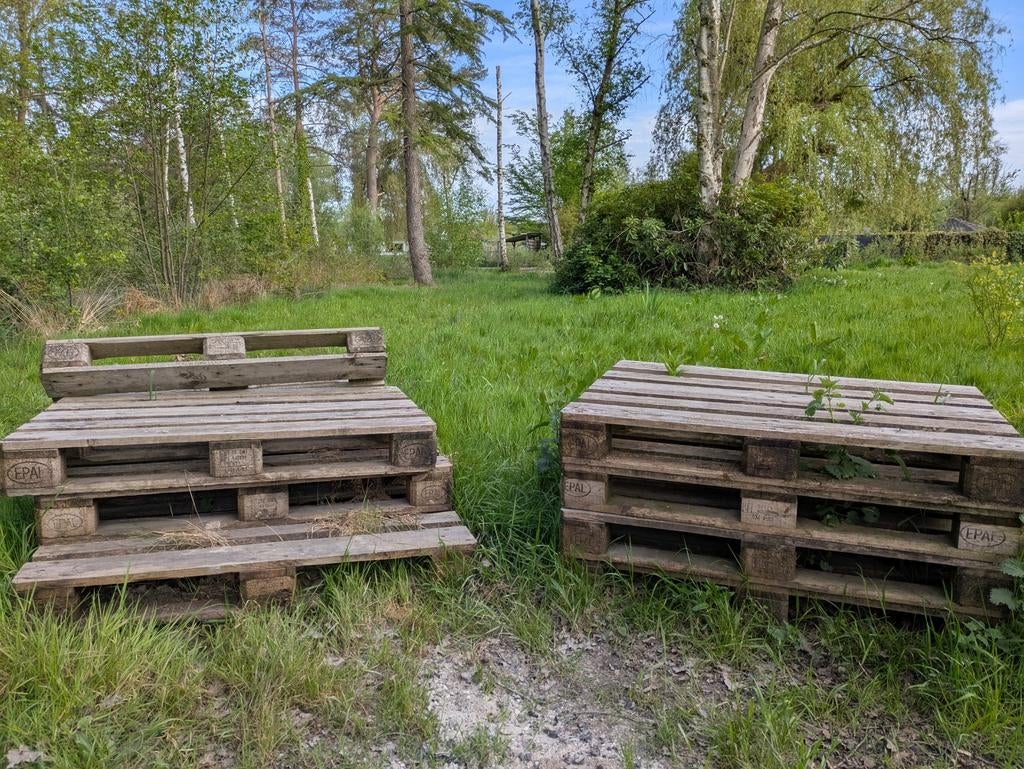 Europaletten in goede staat. 7 euro/stuk. 20 in totaal :), Doe-het-zelf en Bouw, Hout en Planken, Ophalen