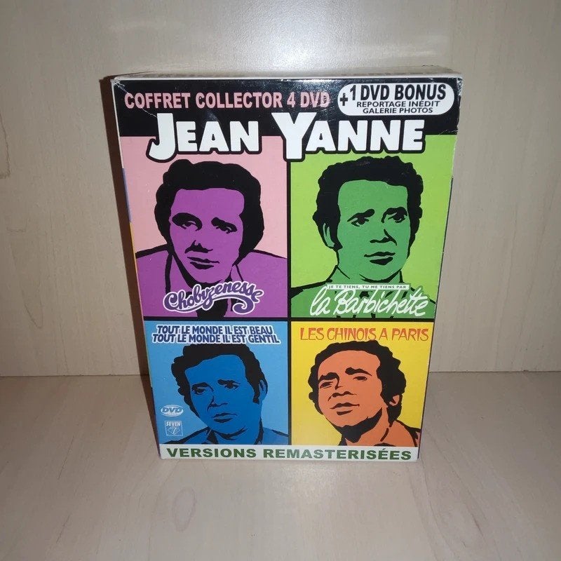 Jean Yanne - Coffret 5 DVD (4 films + documentaire) rare, CD & DVD, DVD | Comédie, Coffret, Envoi