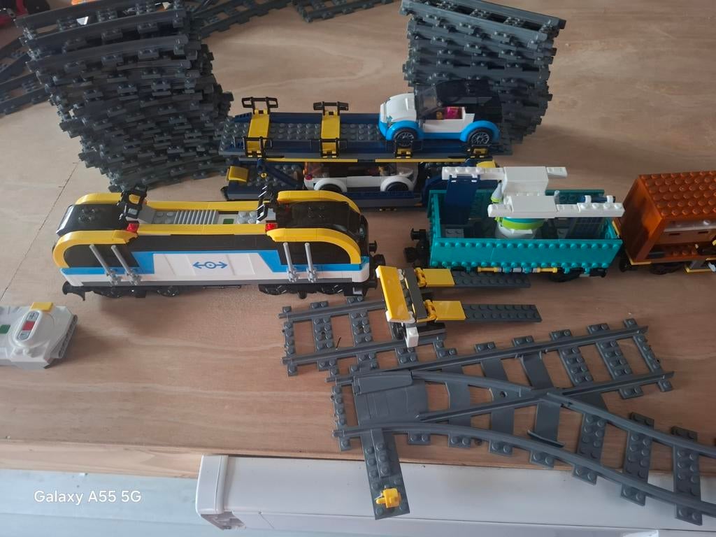 Lego vracht trein 60336, Ophalen, Compleet, Lego