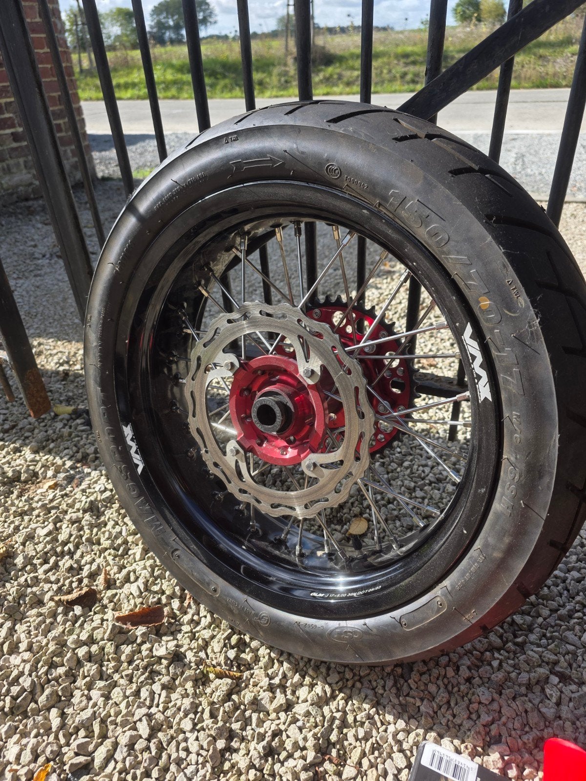 supermoto wielen set Honda 17", Ophalen, Nieuw