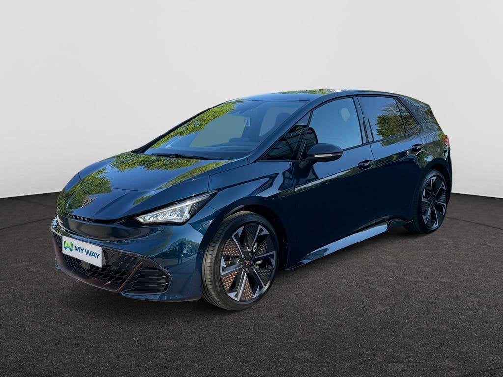 Cupra Born Born 79 kWh VZ, Auto's, Overige Auto's, Automaat, Lederen bekleding, Elektrisch, Zilver of Grijs