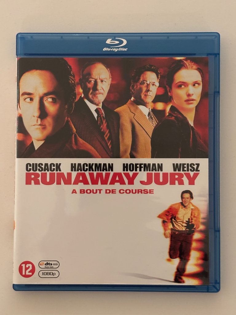 Blu-ray Runaway Jury (2003) John Cusack Gene Hackman, Ophalen of Verzenden, Engels, Blu-ray, Nederlands