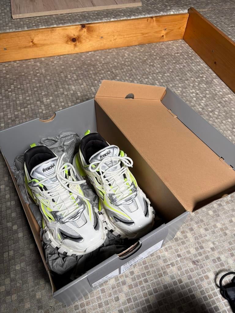 Balenciaga track 2 origineel nieuw, Ophalen, Zo goed als nieuw, Wit