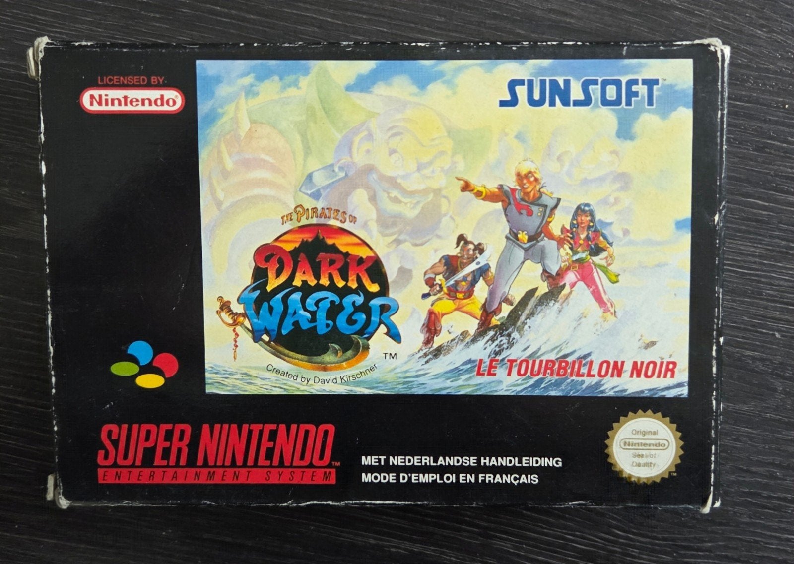 jeu SNES THE PIRATES OF DARK WATER, Consoles de jeu & Jeux vidéo, Jeux | Nintendo Super NES, Enlèvement, Utilisé, Aventure et Action