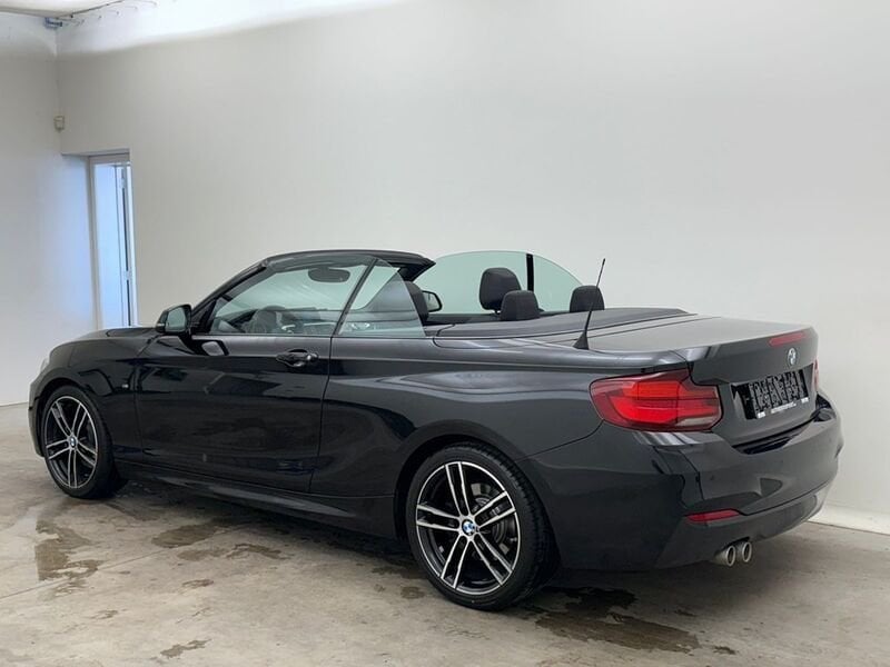 BMW Série 2 220i AUT, Autos, BMW, 135 kW, Cabriolet, Noir, 2 portes