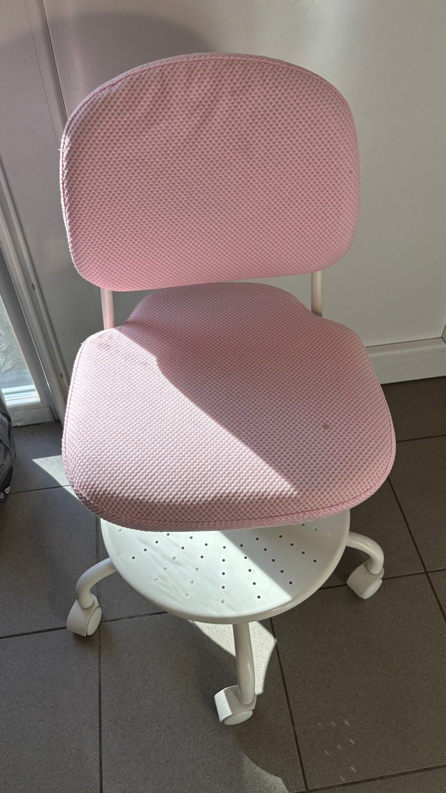 Bureaustoel ikea, Ophalen, Gebruikt, Roze, Bureaustoel