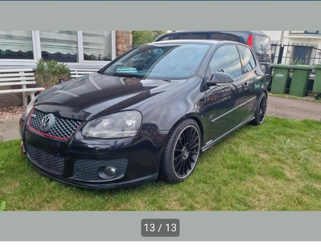 vw golf 5 gti, Autos, Achat, Boîte manuelle, Noir, 5 places