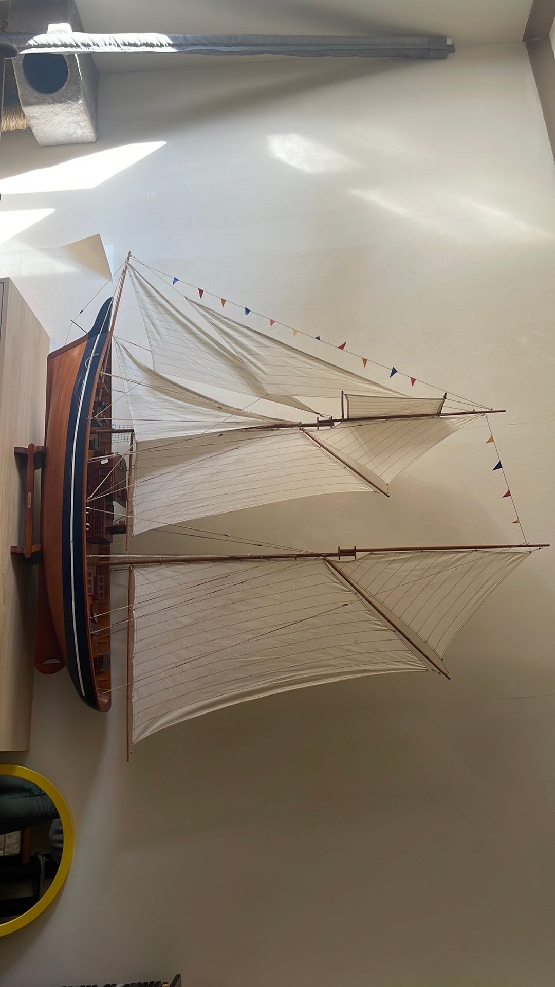 Groot decoratief schip ‘La Belle Poule’, Ophalen, Zo goed als nieuw