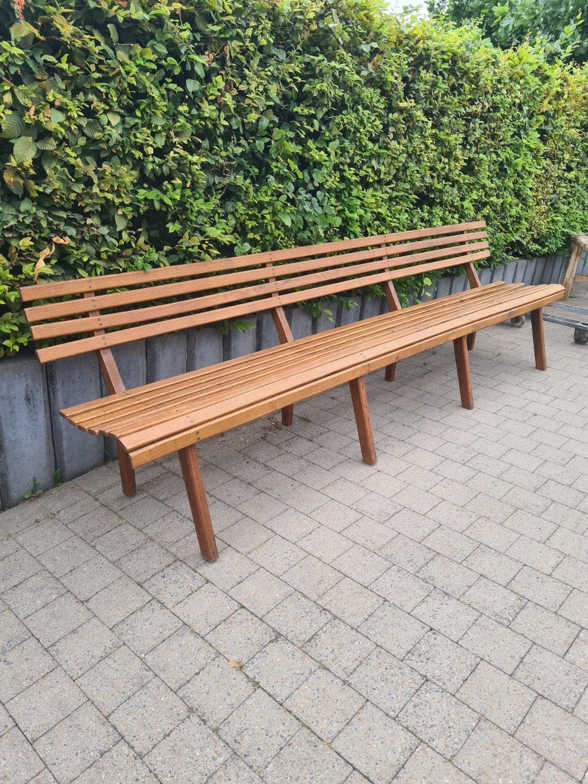 banc long en bois vintage, Enlèvement
