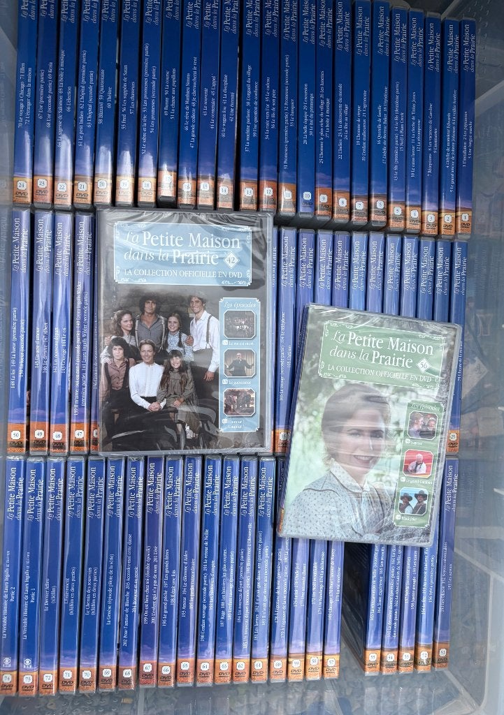 74 DVD  LA PETITE MAISON DANS LA PRAIRIE, CD & DVD, À partir de 6 ans, Série complète, Français, Enlèvement
