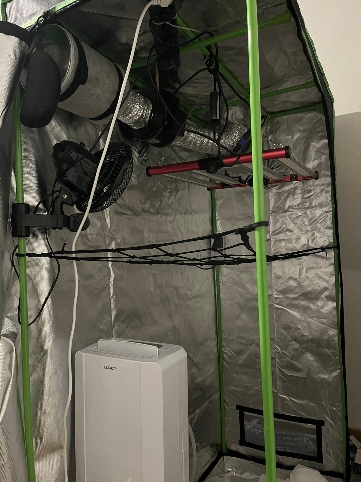 Fullset kweektent, Ophalen, Zo goed als nieuw, Kweektent
