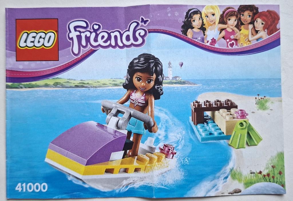 LEGO friends 41000 Water scooter, Enlèvement ou Envoi, Utilisé, Ensemble complet, Lego