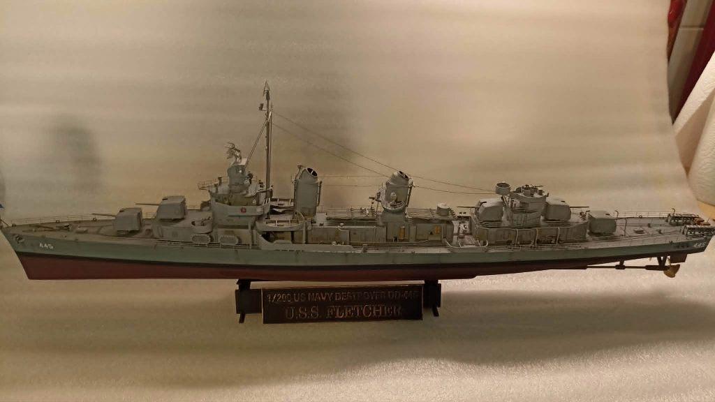 1:200 USS.Fletcher, Ophalen, Zo goed als nieuw, 1:200 of kleiner