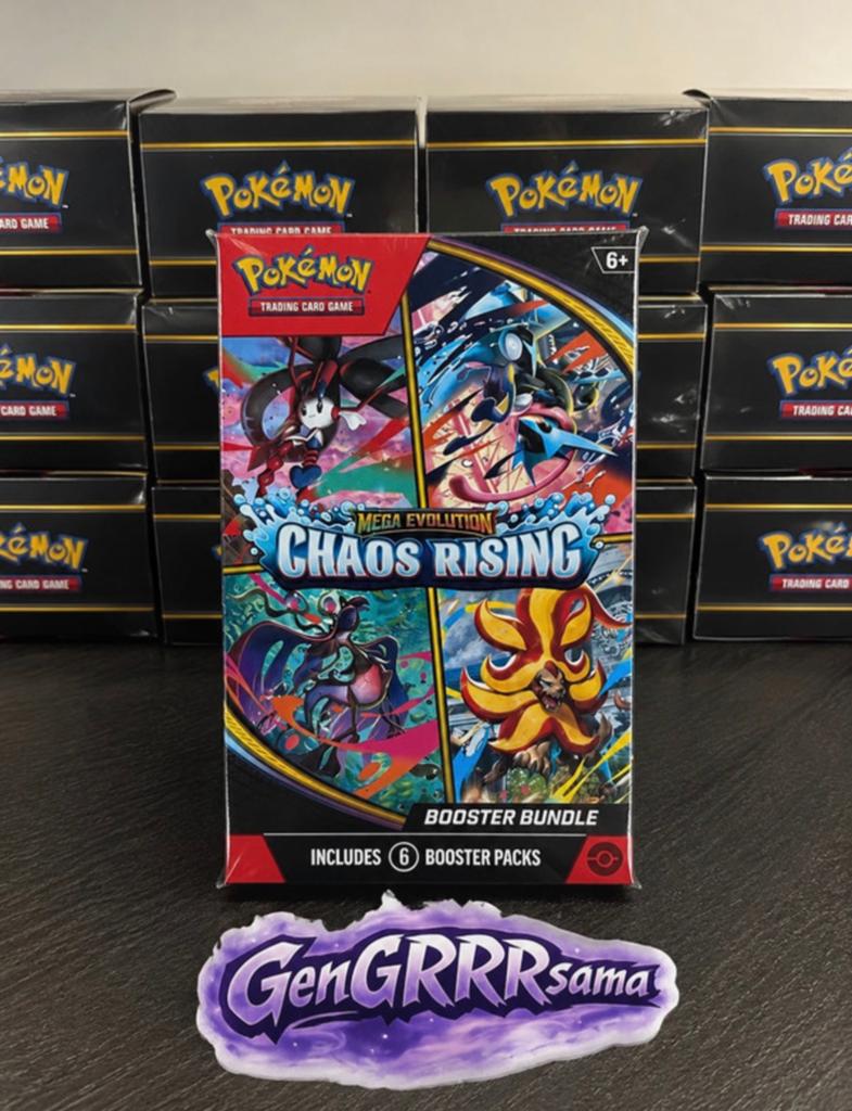 Pokémon Chaos Rising Booster Bundles English, Ophalen, Zo goed als nieuw, Booster, Foil