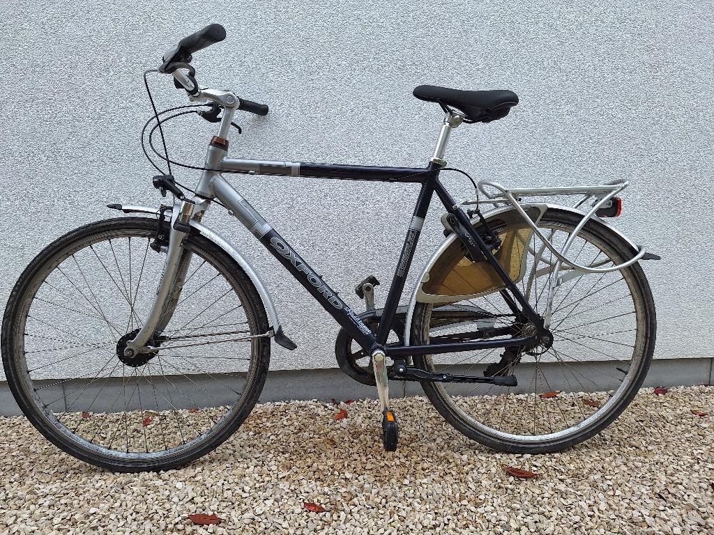 Herenfiets Oxford, Gebruikt, Versnellingen, Schijfrem, 53 tot 57 cm