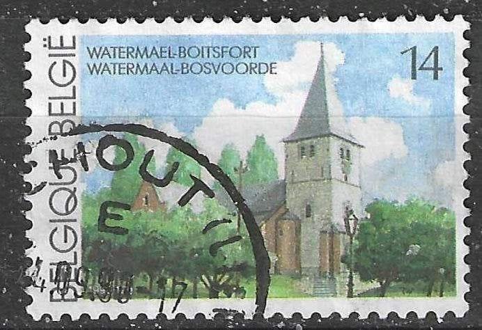 Belgie 1990 - Yvert 2381 - Toerisme - Watermael (ST), Verzenden, Gestempeld, Gestempeld