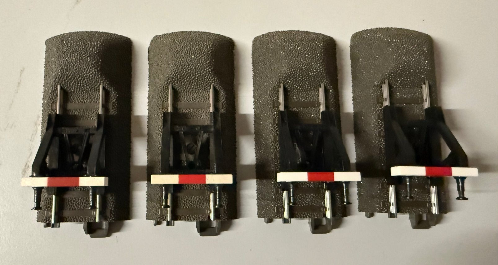 Märklin 24977 H0 C-rail eindstukken met stootblok, Hobby en Vrije tijd, Ophalen of Verzenden, Zo goed als nieuw, Rails, Märklin
