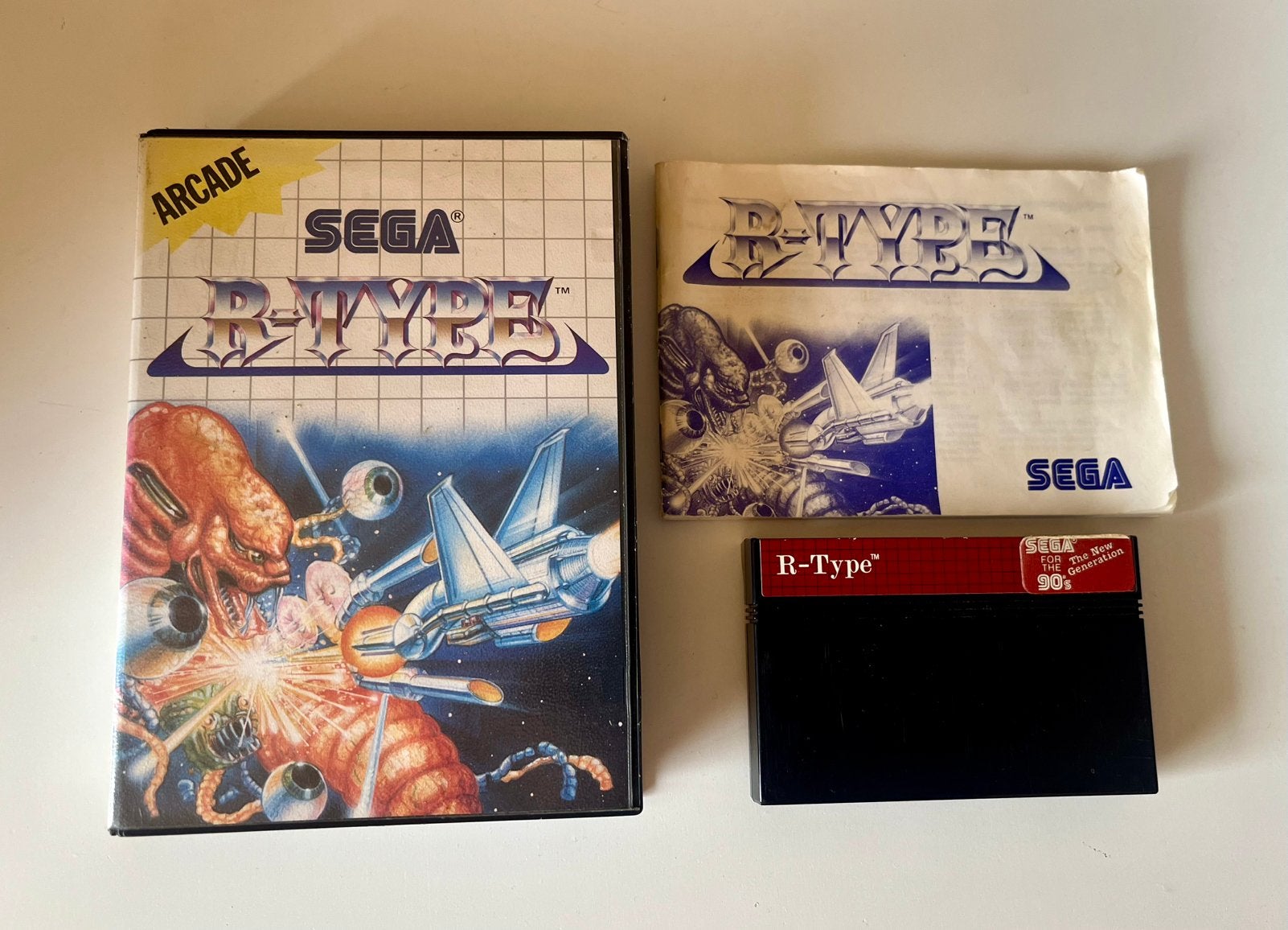 R type, Games en Spelcomputers, Ophalen, Zo goed als nieuw, Master System