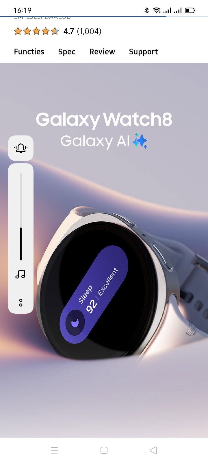 Samsung Galaxy watch 8 lte, Télécoms, Enlèvement ou Envoi